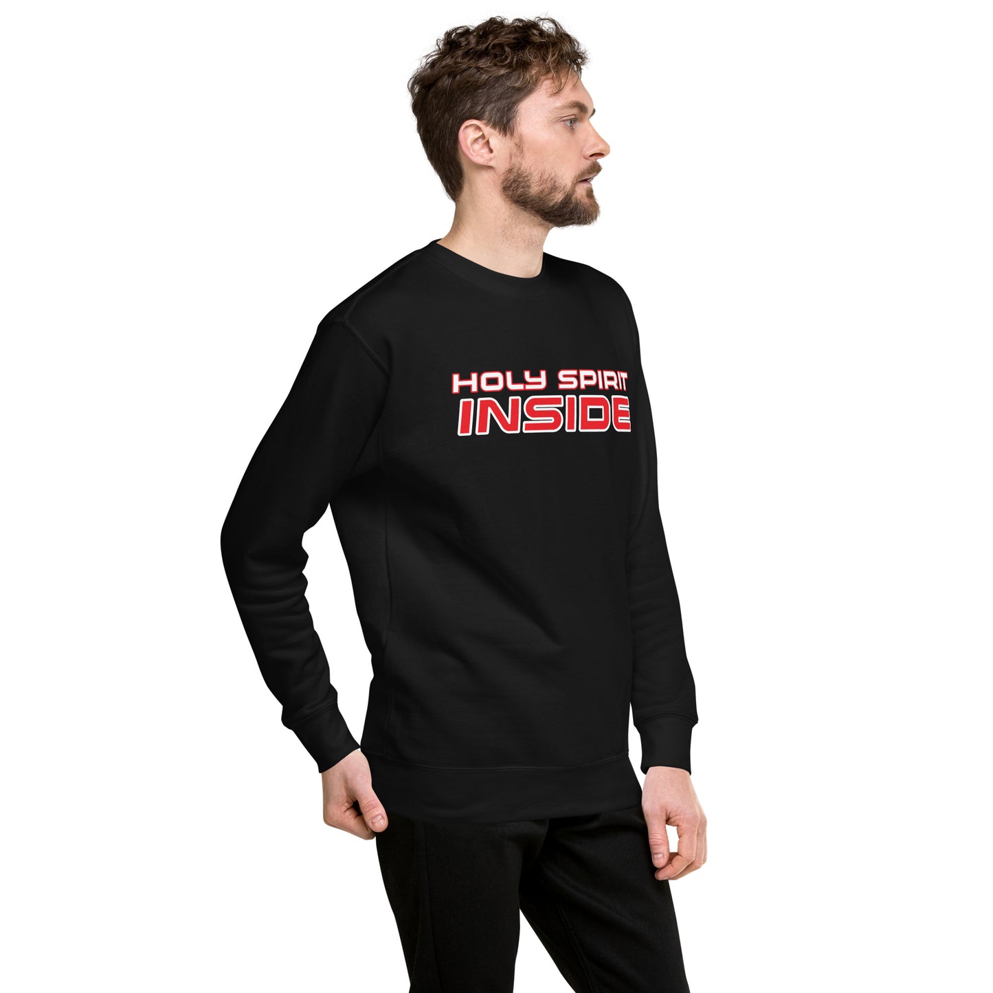 Holy Spirit Inside Unisex Premium Sweatshirt