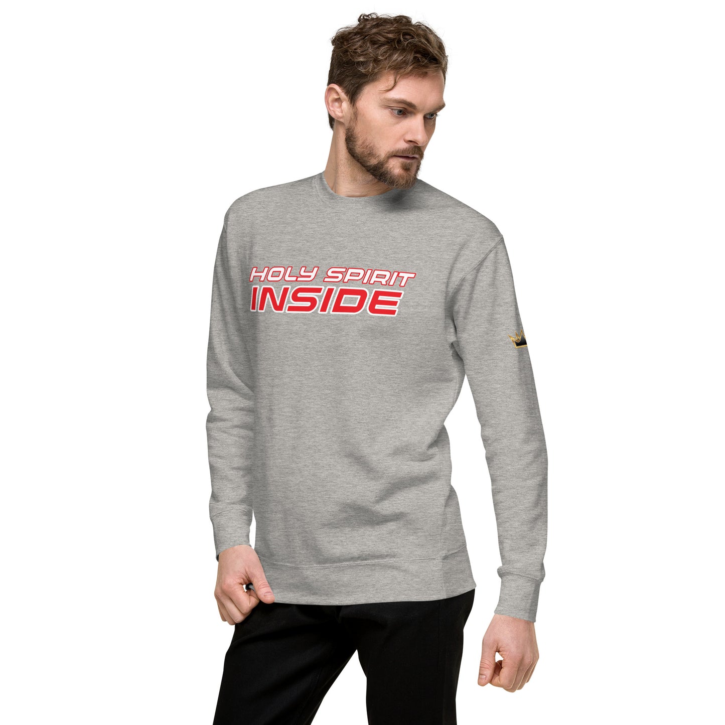 Holy Spirit Inside Unisex Premium Sweatshirt