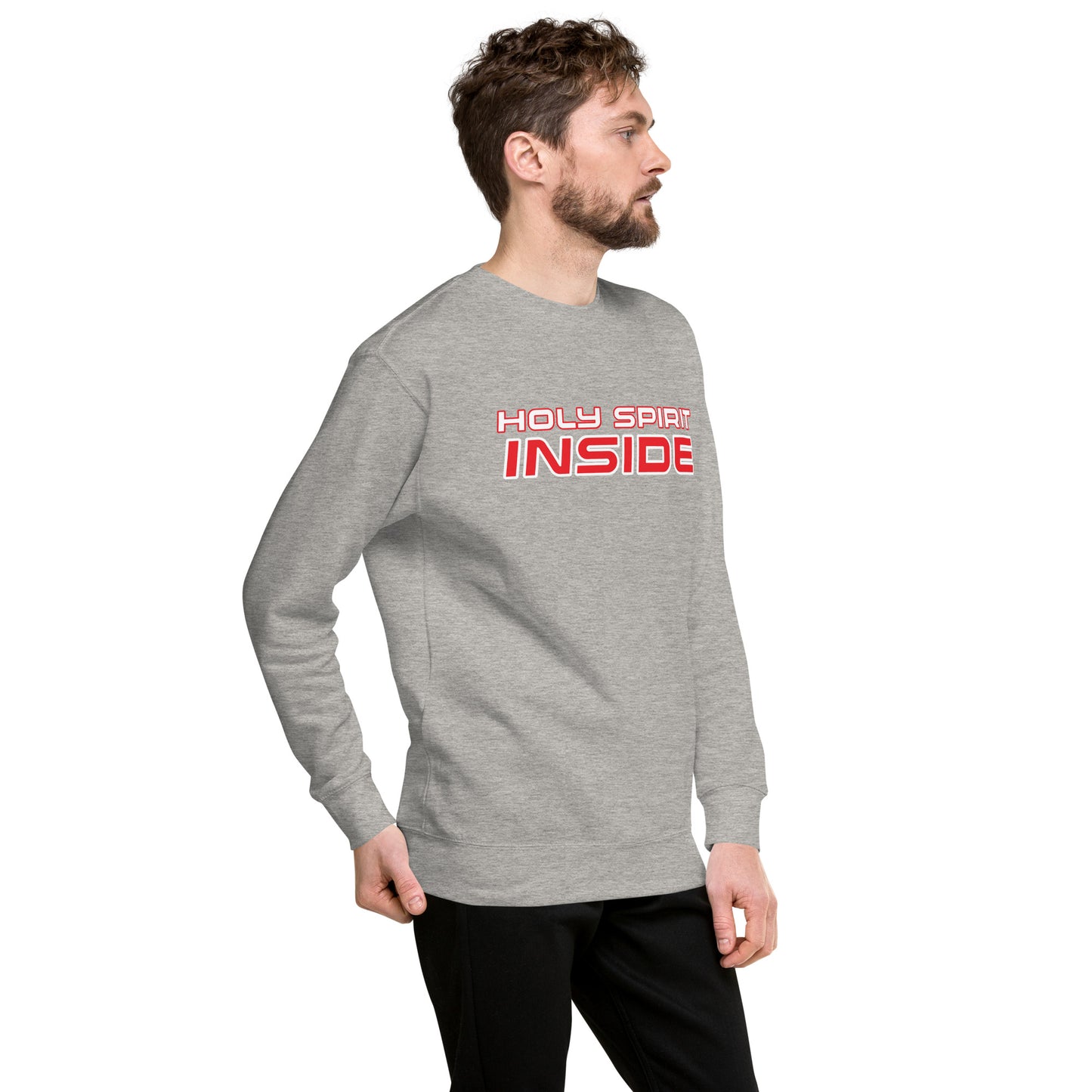 Holy Spirit Inside Unisex Premium Sweatshirt