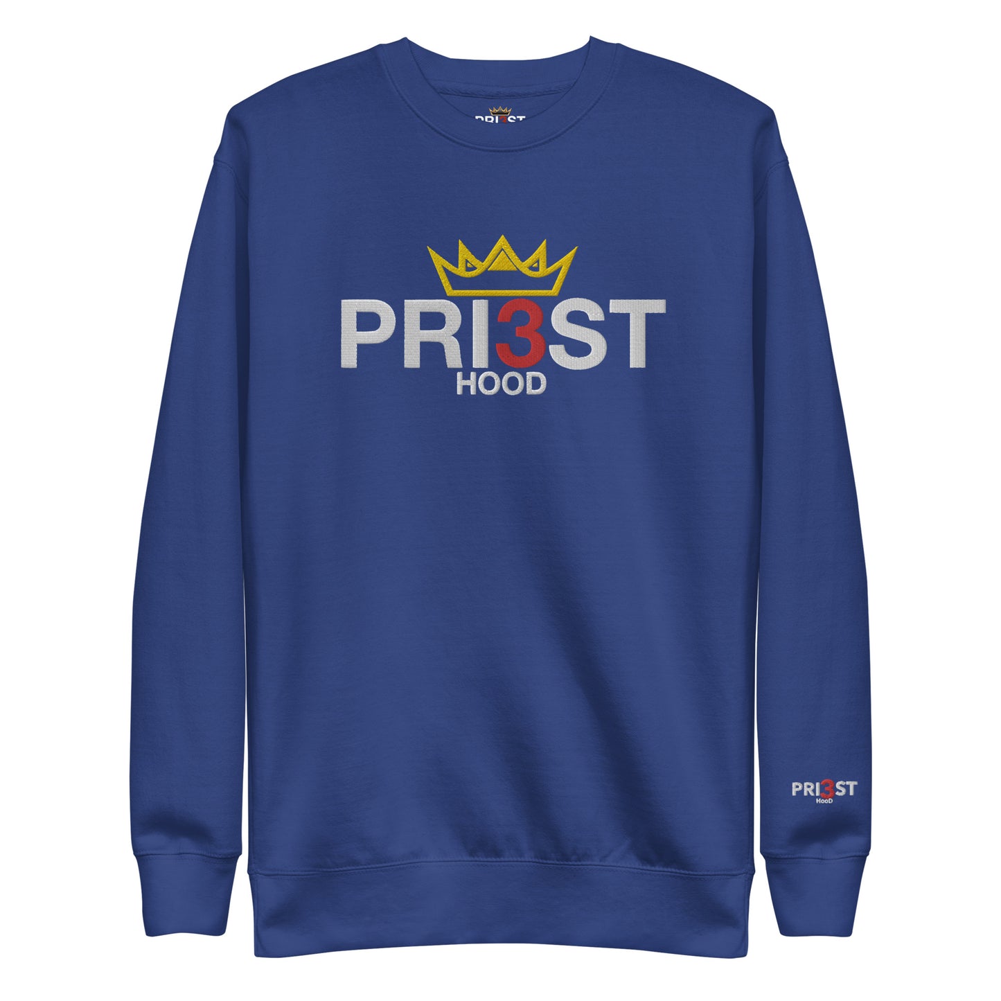 Pri3sthood (embroidered) Unisex Premium Sweatshirt