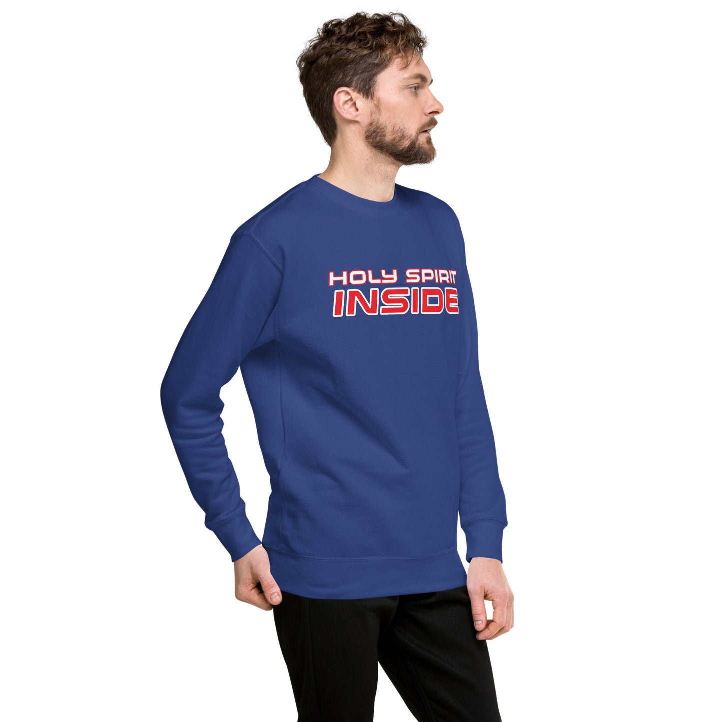 Holy Spirit Inside Unisex Premium Sweatshirt