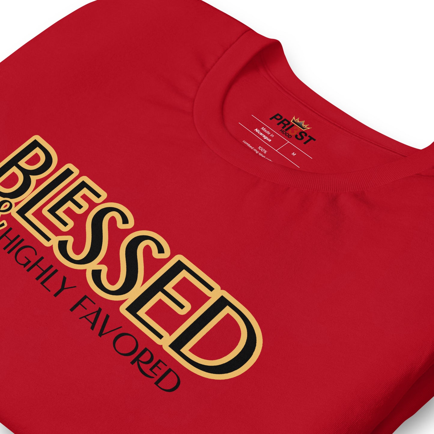 BLESSED & Highly Favored Unisex t-shirt