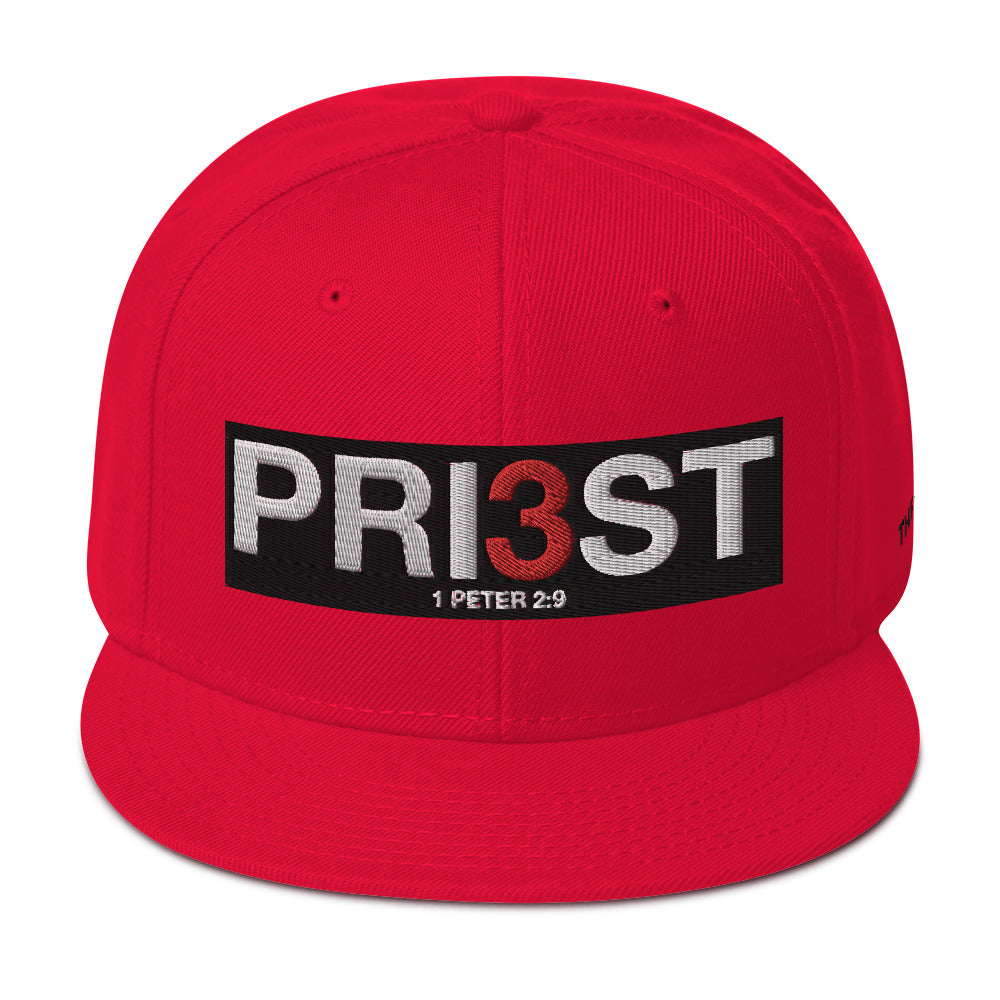 Christian red SnapBack hat 