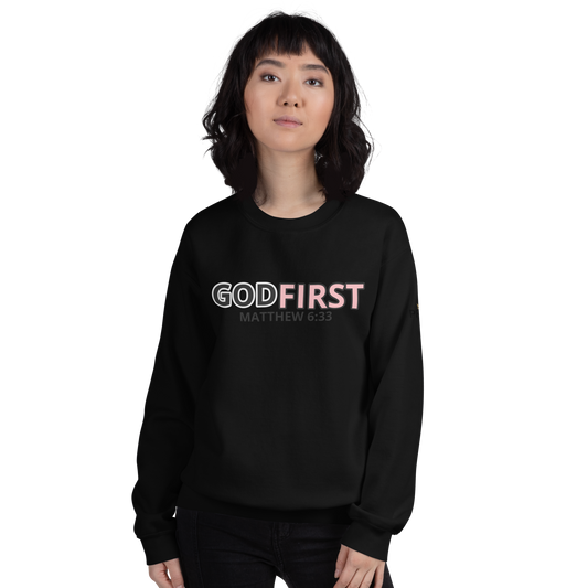 GOD FIRST Unisex Sweatshirt