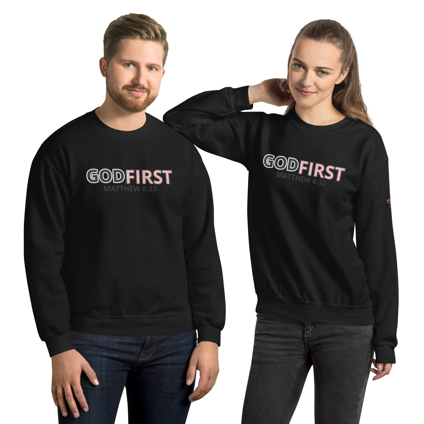 GOD FIRST Unisex Sweatshirt