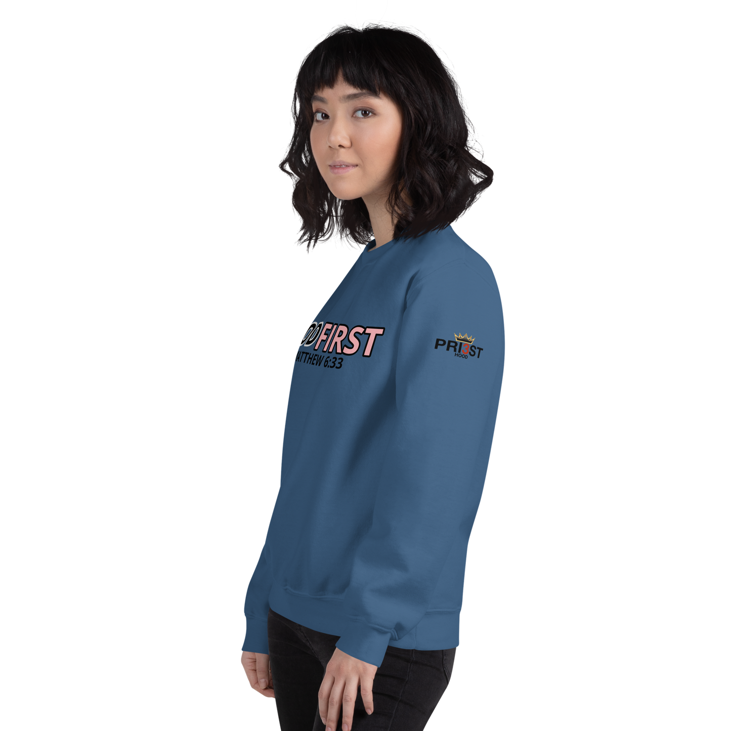 GOD FIRST Unisex Sweatshirt