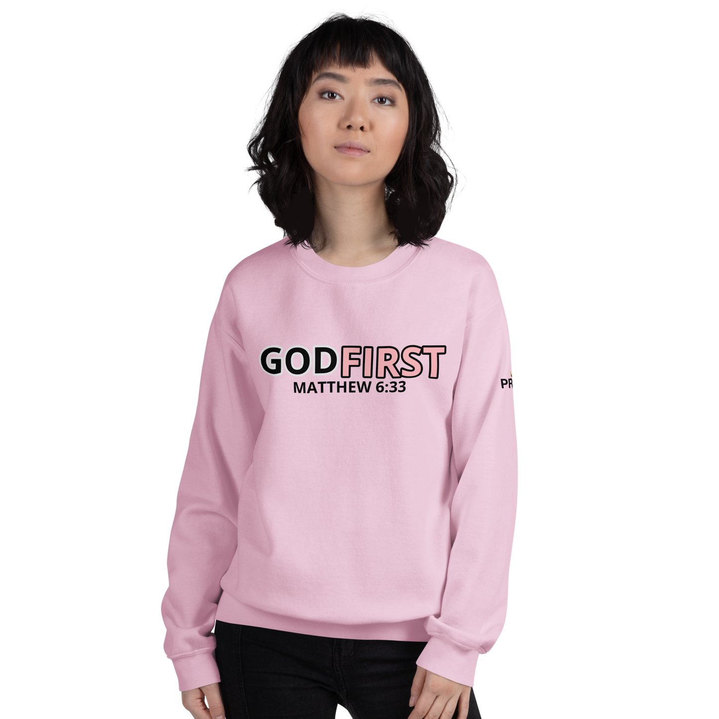 GOD FIRST Unisex Sweatshirt