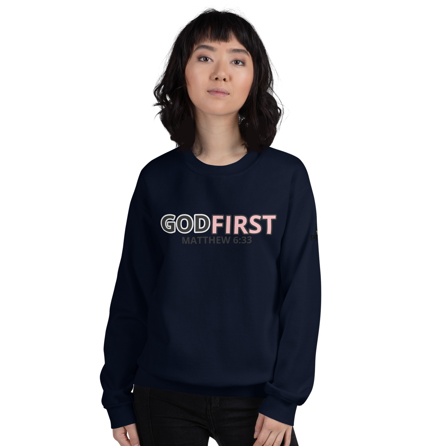 GOD FIRST Unisex Sweatshirt