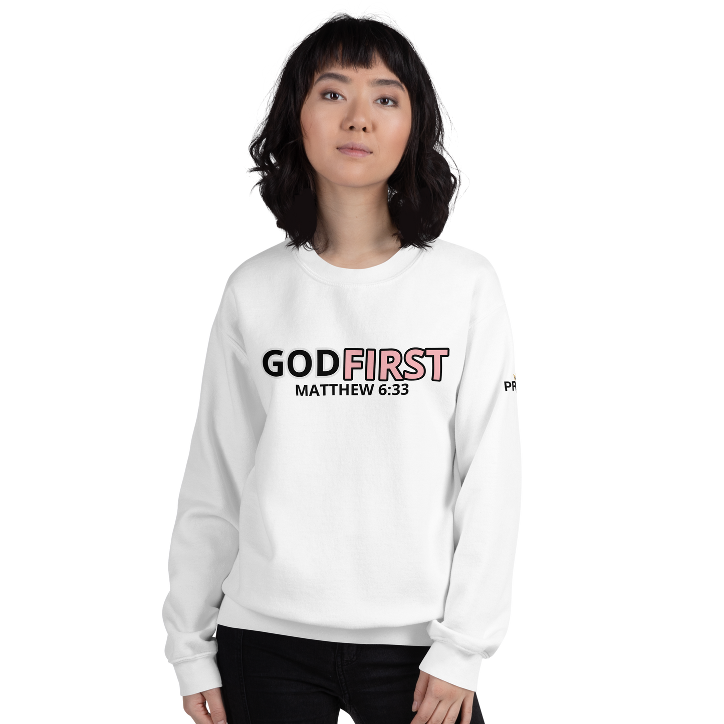 GOD FIRST Unisex Sweatshirt