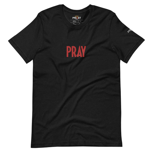 Pray (embroidered) Unisex t-shirt