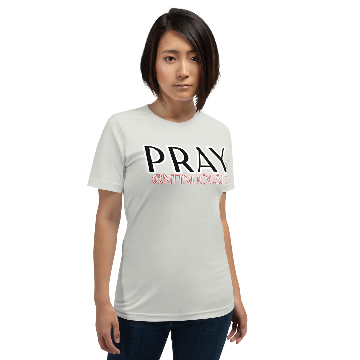 Pray Continuously Unisex t-shirt