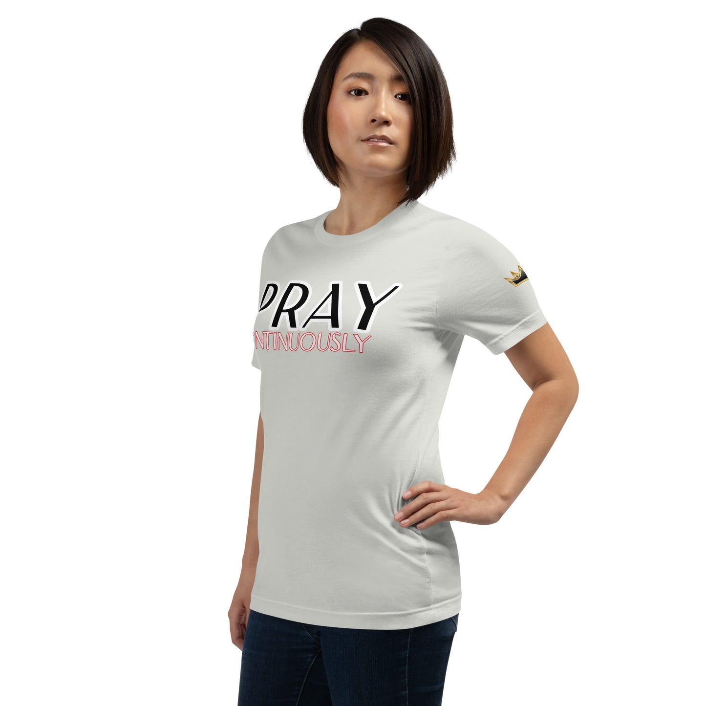 Pray Continuously Unisex t-shirt