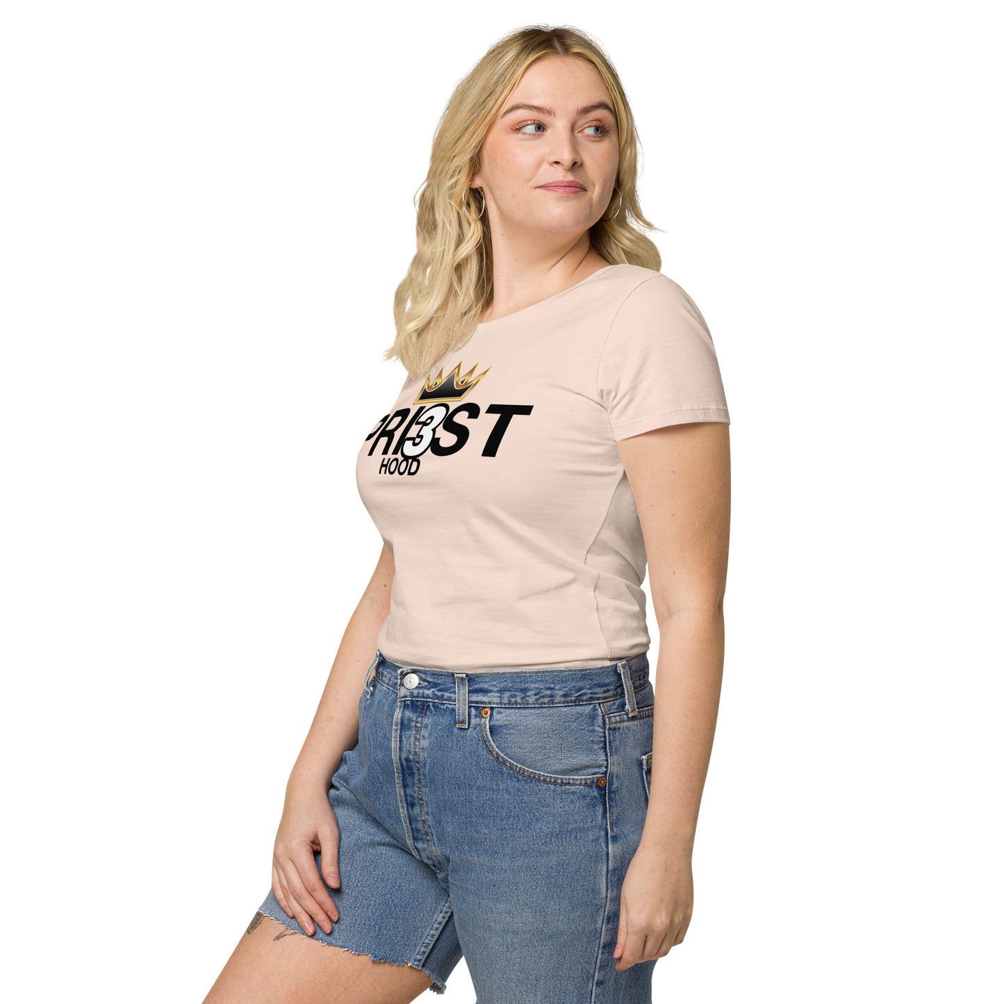 PRI3STHOOD Women’s cut organic t-shirt