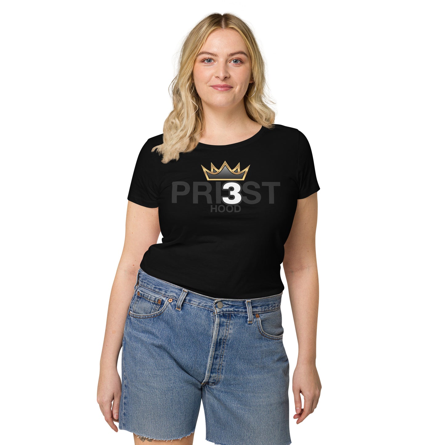 PRI3STHOOD Women’s cut organic t-shirt