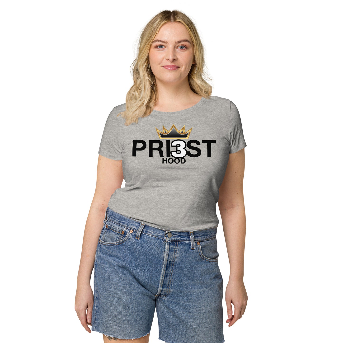 PRI3STHOOD Women’s cut organic t-shirt