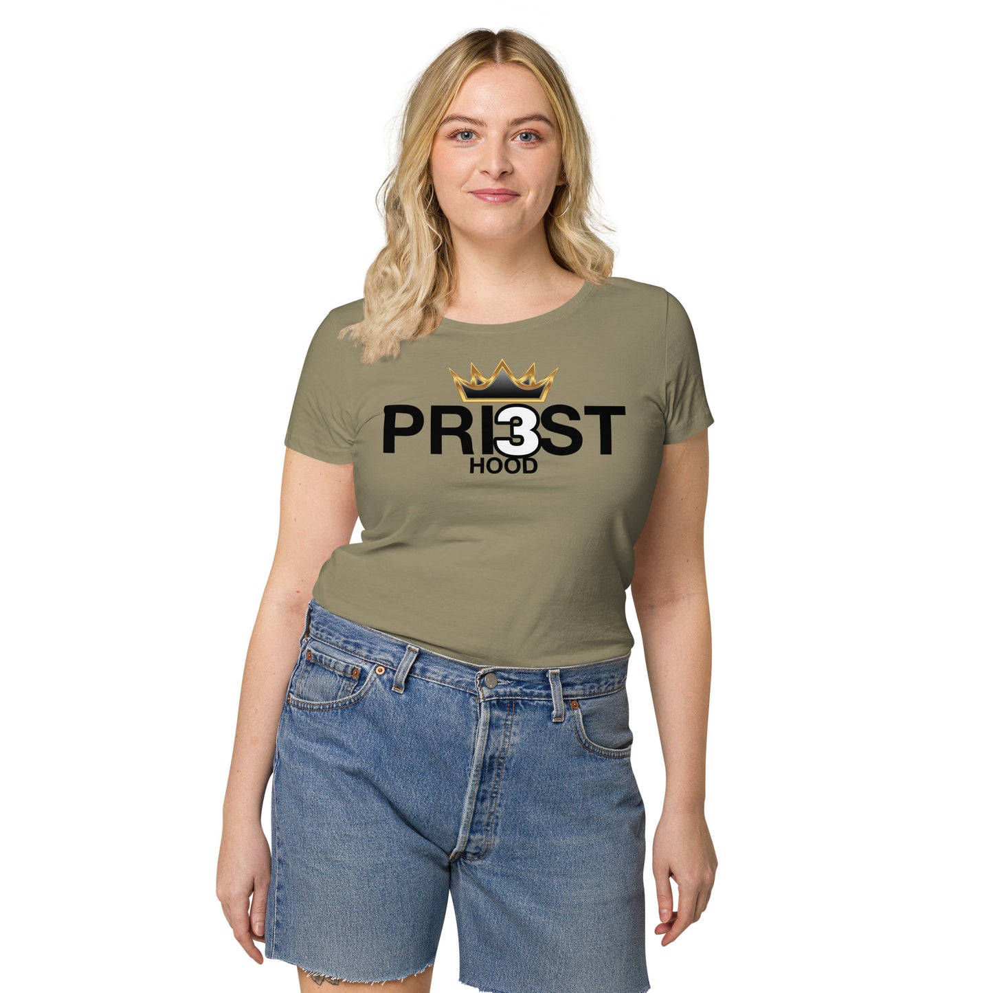 PRI3STHOOD Women’s cut organic t-shirt