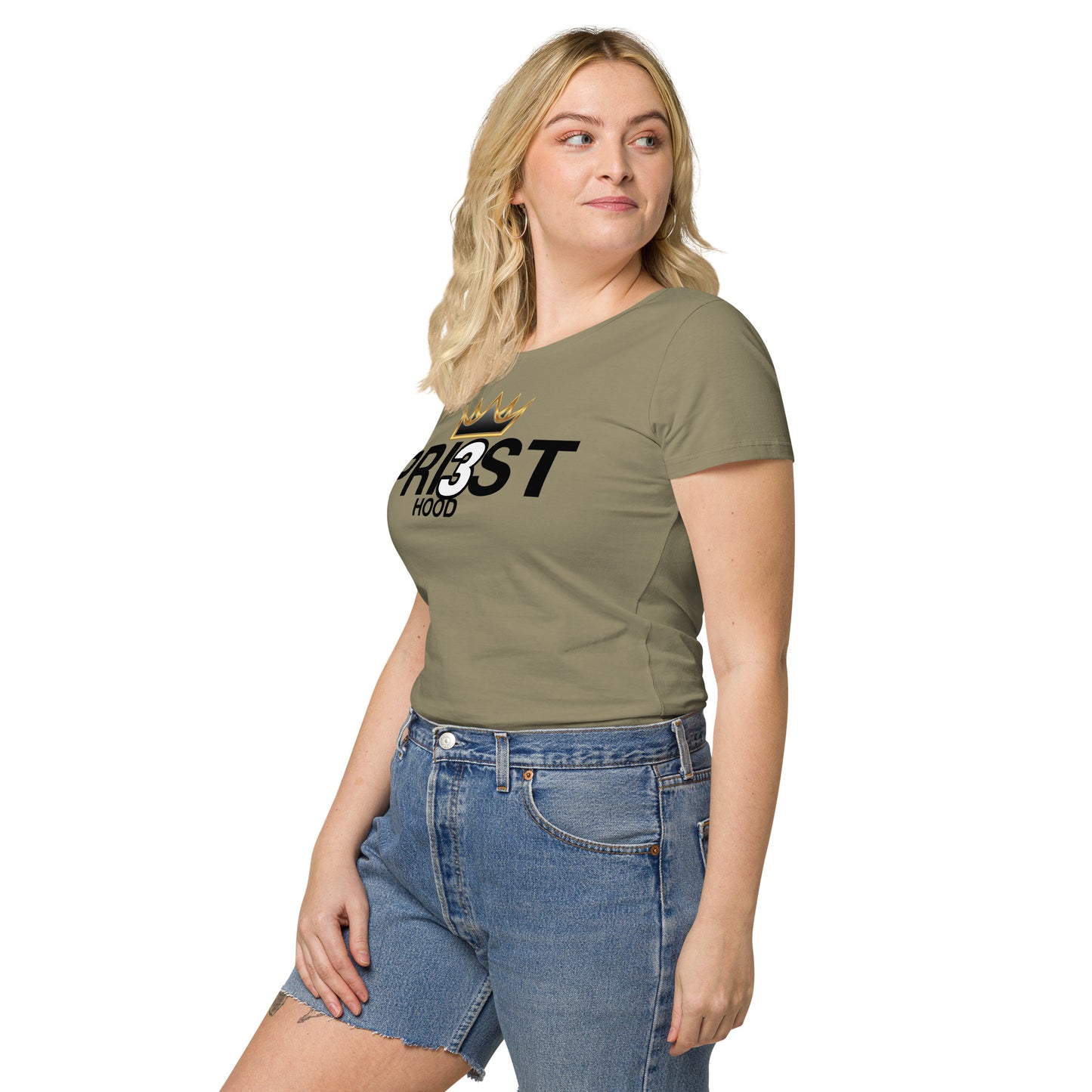 PRI3STHOOD Women’s cut organic t-shirt