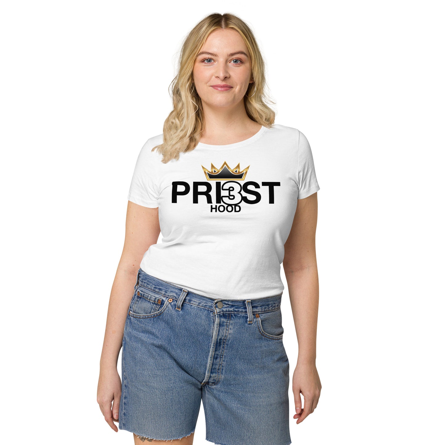 PRI3STHOOD Women’s cut organic t-shirt