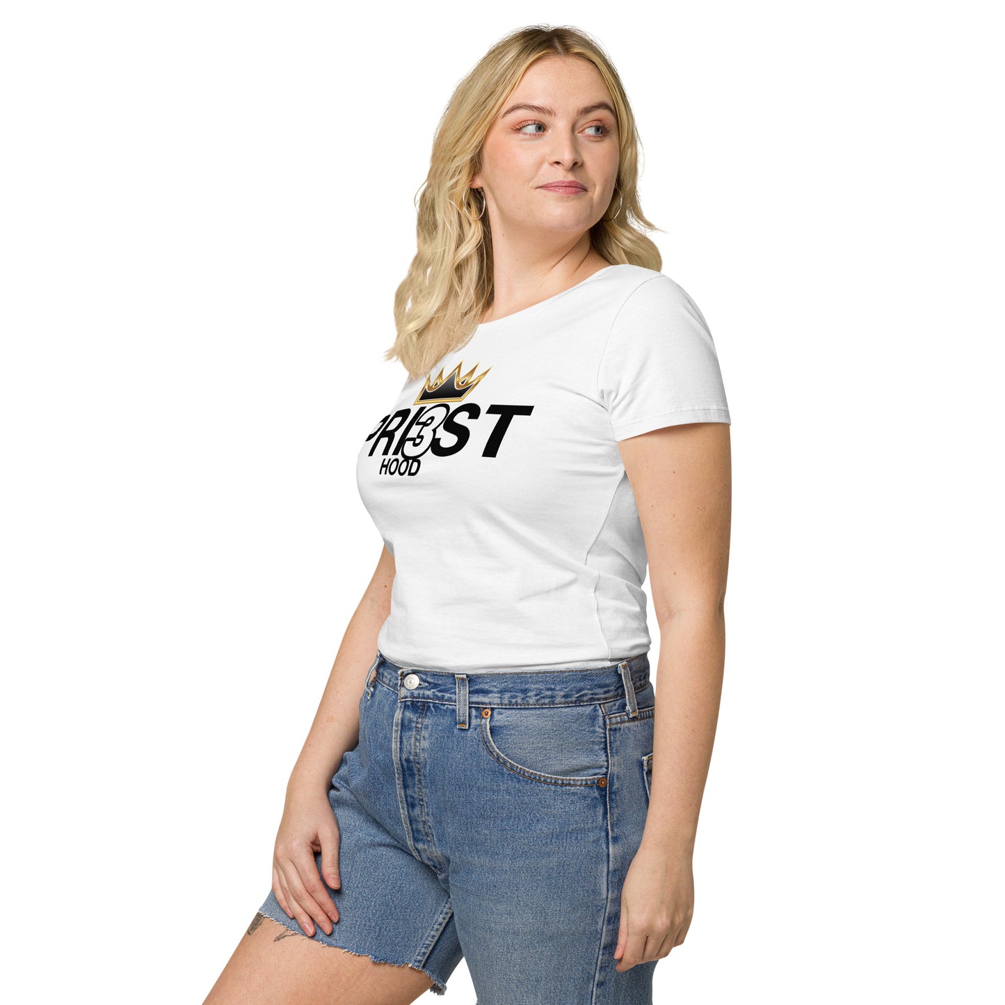 PRI3STHOOD Women’s cut organic t-shirt