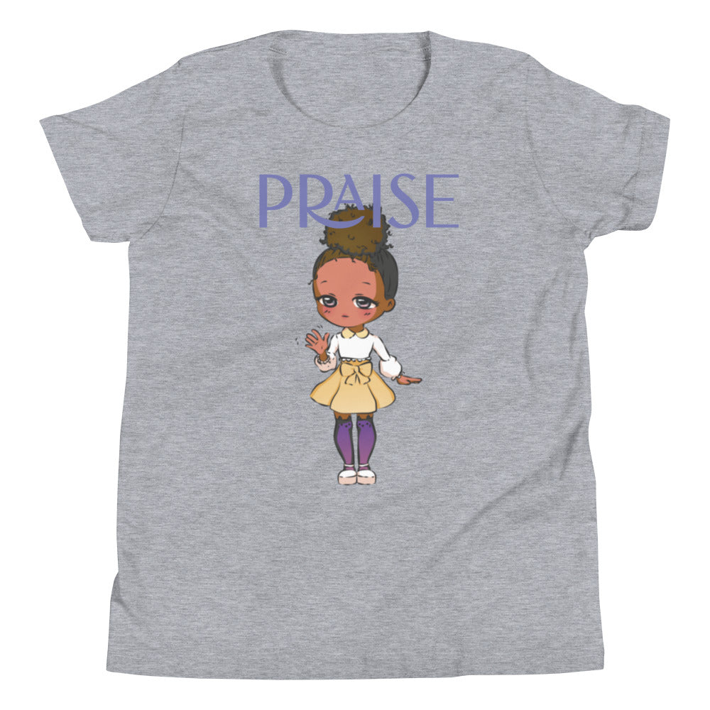 PRAISE ANIME Youth Short Sleeve T-Shirt