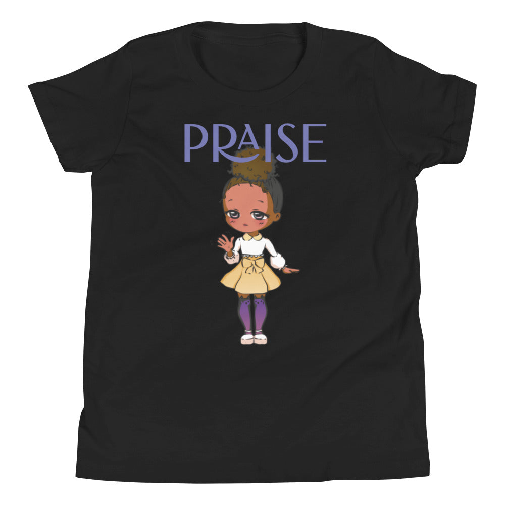 PRAISE ANIME Youth Short Sleeve T-Shirt