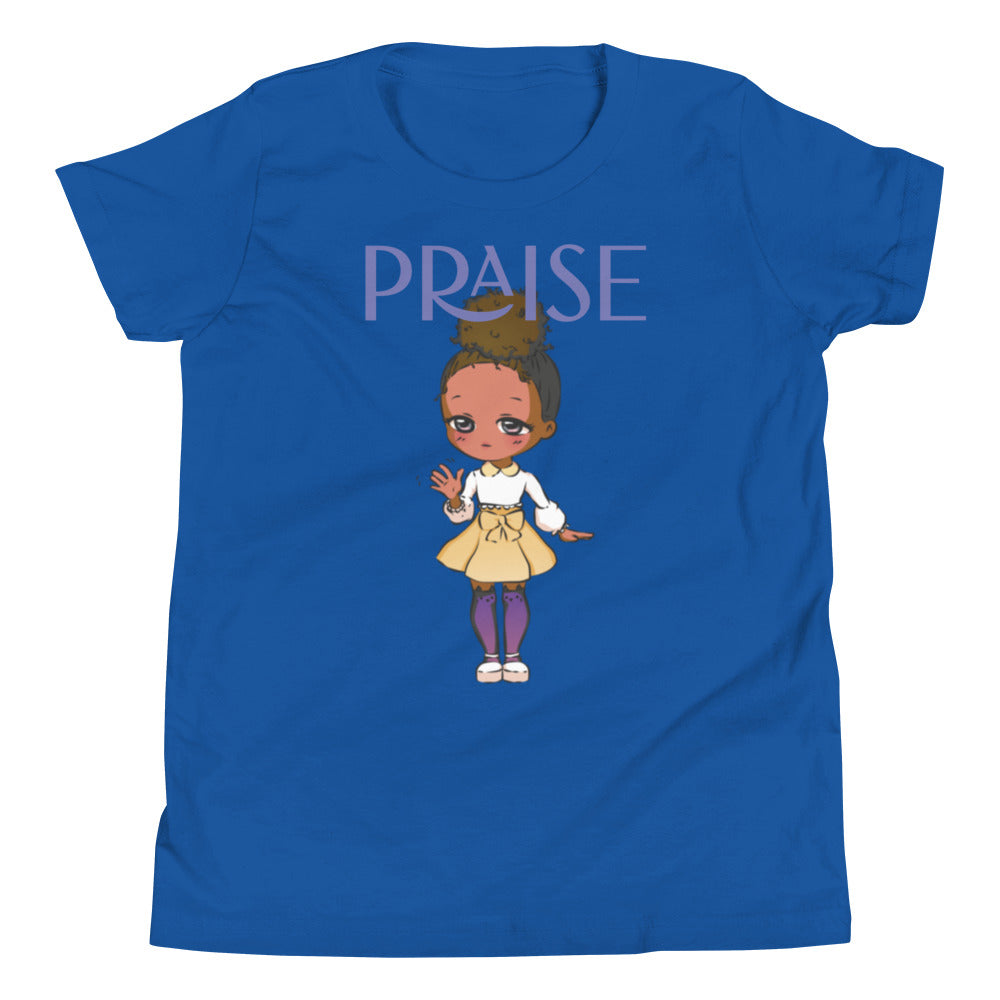 PRAISE ANIME Youth Short Sleeve T-Shirt