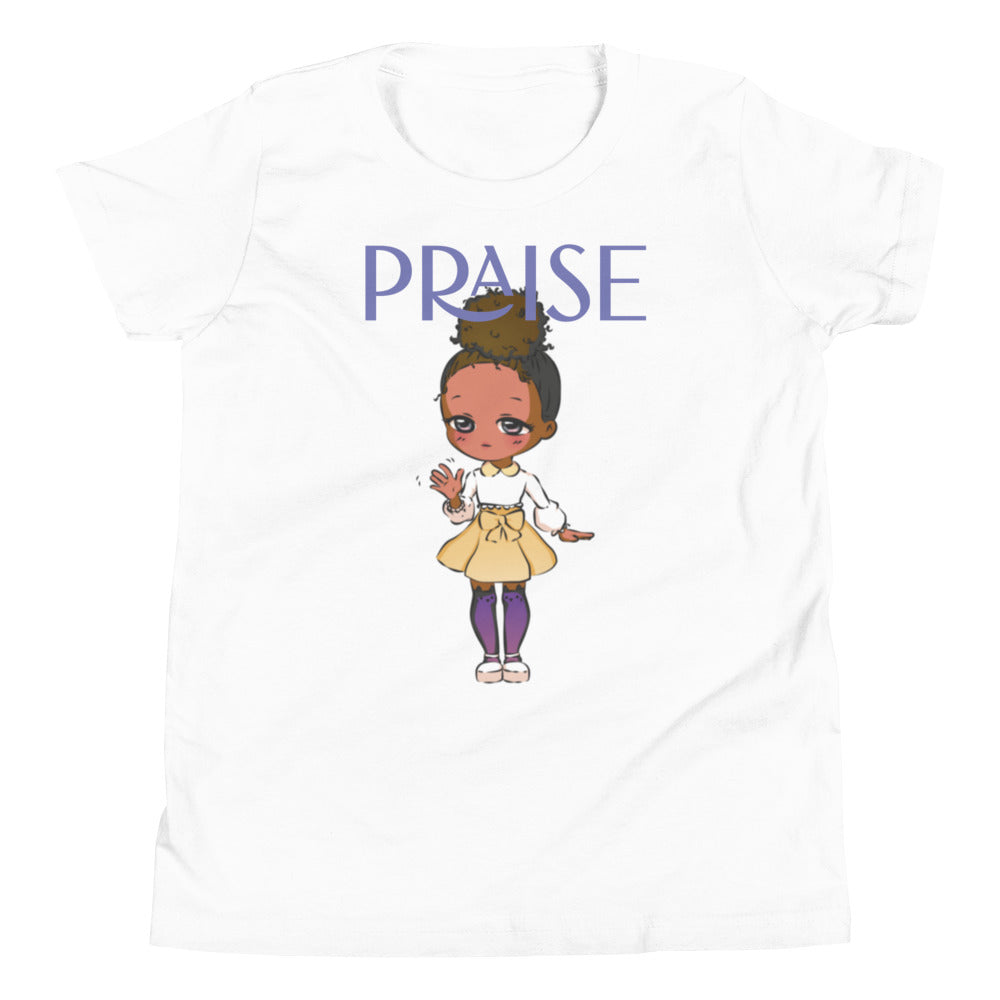 PRAISE ANIME Youth Short Sleeve T-Shirt